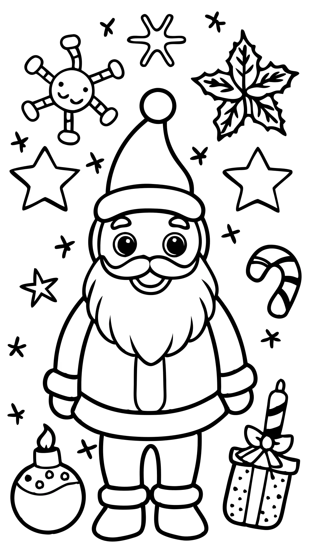 xmas coloring pages printable